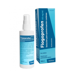 FLOGOPROFEN 50 mg/ml SOLUCION PARA PULVERIZACION CUTANEA 1 FRASCO 100 ml