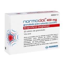 DIFENADOL RAPID EFG 400 mg 20 SOBRES GRANULADO PARA SOLUCION ORAL