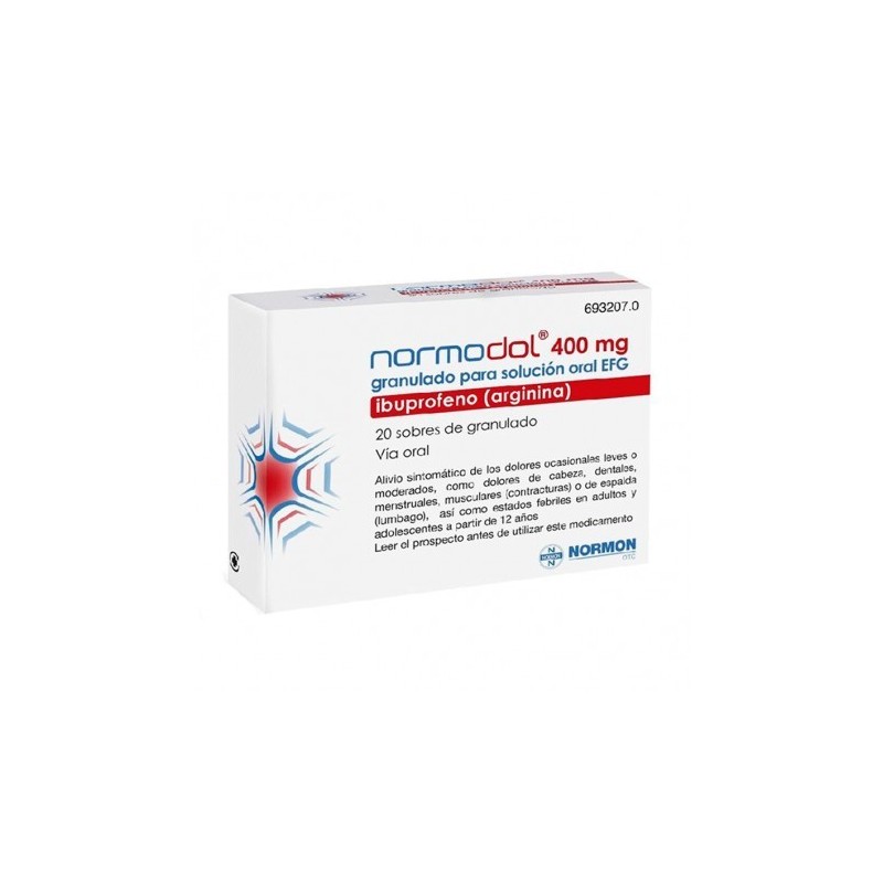 DIFENADOL RAPID EFG 400 mg 20 SOBRES GRANULADO PARA SOLUCION ORAL