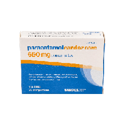 PARACETAMOL SANDOZ CARE EFG 650 mg 20 COMPRIMIDOS