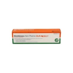 DICLOFENACO KERN PHARMA 11,6 mg/g GEL CUTANEO 1 TUBO 60 g