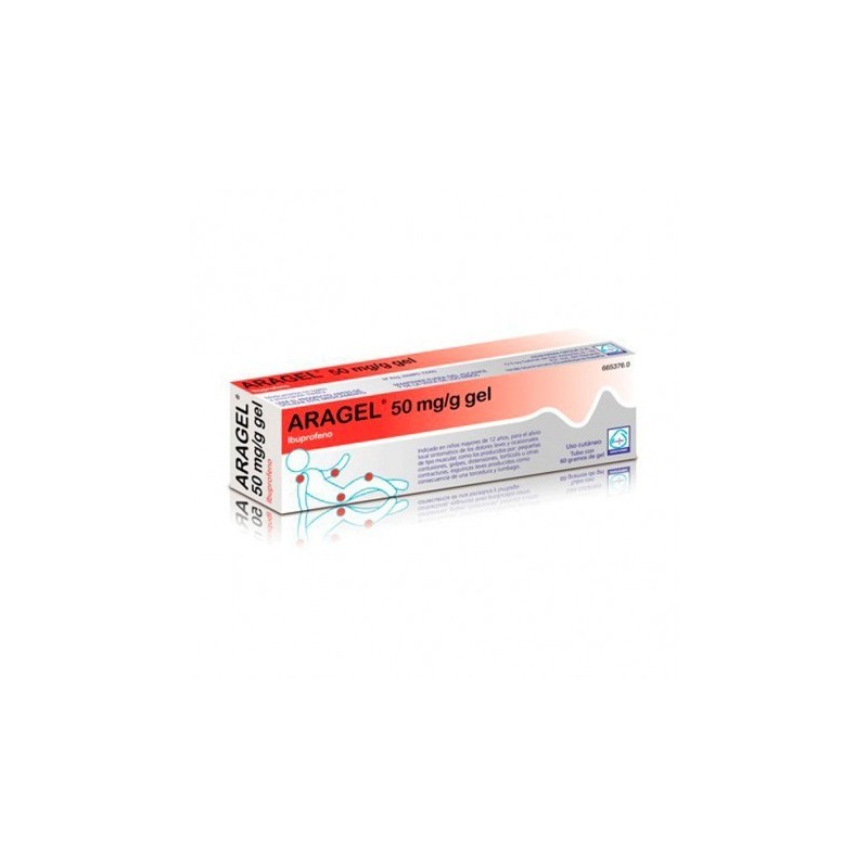 Aragel 50mg/g Gel Cutaneo 1 Tubo, 60g