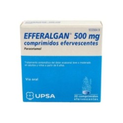 EFFERALDOL 500 mg 20 COMPRIMIDOS EFERVESCENTES
