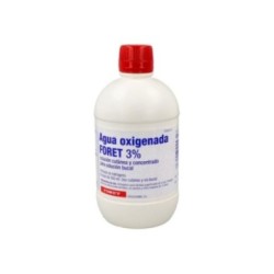 AGUA OXIGENADA FORET 30 mg/ml SOLUCION CUTANEA Y CONCENTRADO PARA SOLUCION BUCAL 1 FRASCO 500 ml