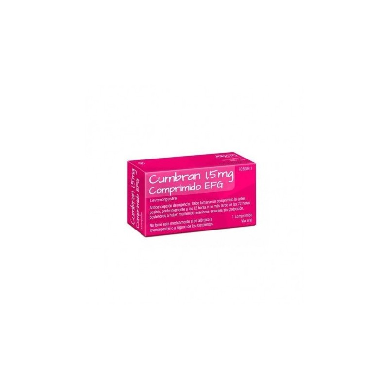 CUMBRAN EFG 1,5 mg 1 COMPRIMIDO