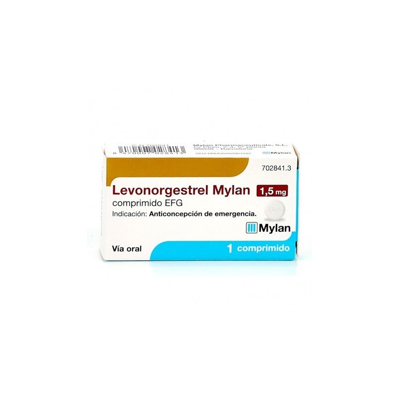 LEVONORGESTREL EXELTIS EFG 1,5 mg 1 COMPRIMIDO
