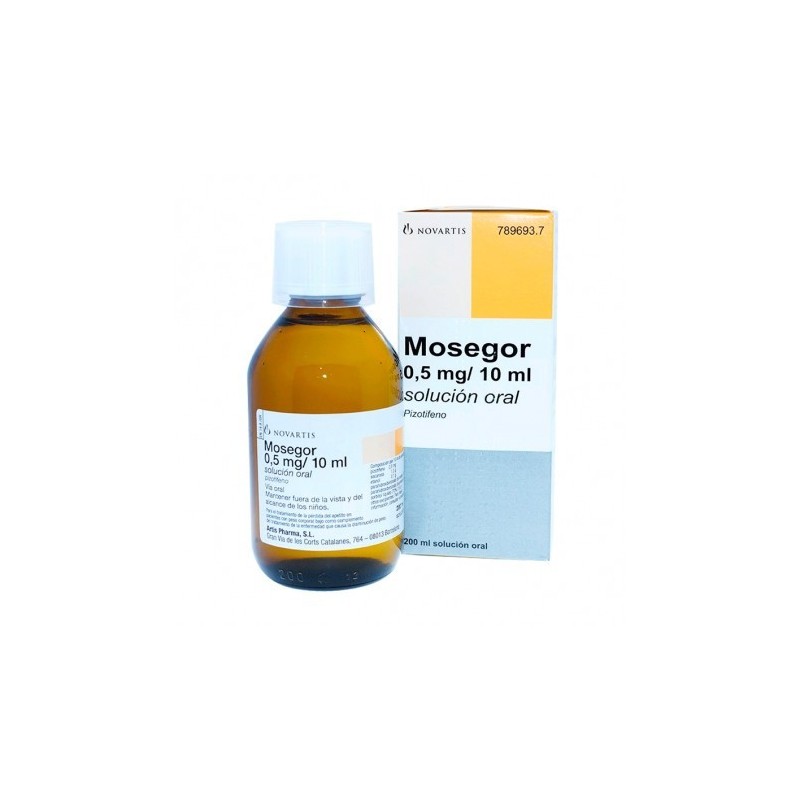 MOSEGOR 0,25 mg/5 ml SOLUCION ORAL 1 FRASCO 200 ml