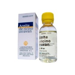 ACEITE RICINO ORRAVAN 1 g/ml LIQUIDO ORAL 1 FRASCO 25 ml