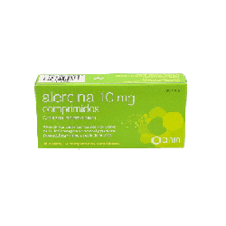 ALERCINA 10 mg 7 COMPRIMIDOS RECUBIERTOS