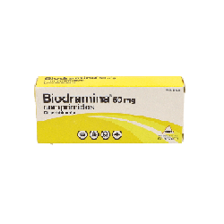 BIODRAMINA 50 mg 4 COMPRIMIDOS