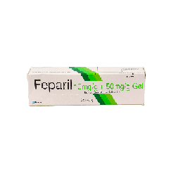 FEPARIL 10 mg/g + 50 mg/g GEL CUTANEO 1 TUBO 40 g