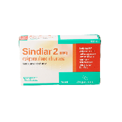 SINDIAR 2 mg 10 CAPSULAS