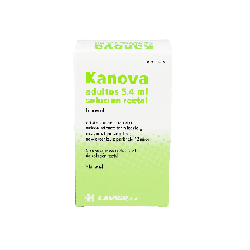 KANOVA ADULTOS 6,75 g SOLUCION RECTAL 6 ENEMAS 7,5 ml