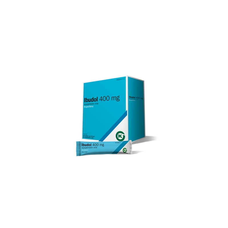 IBUDOL 400 mg 20 SOBRES SUSPENSION ORAL 10 ml