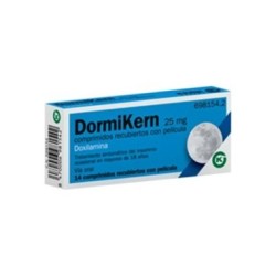 DORMIKERN 25 mg 14 COMPRIMIDOS RECUBIERTOS