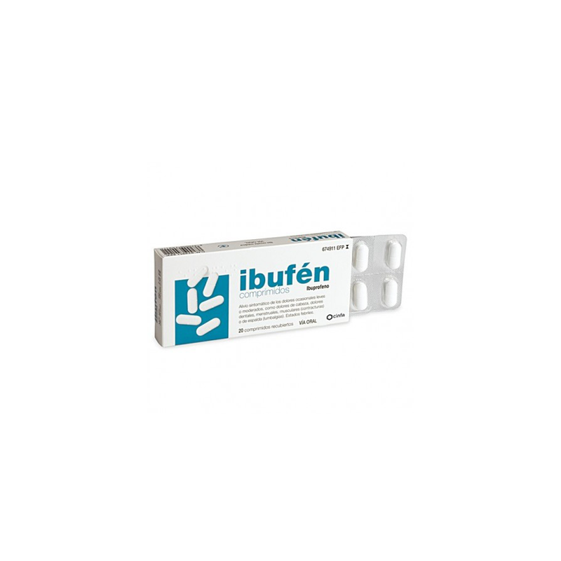 IBUFEN 400 mg 20 COMPRIMIDOS RECUBIERTOS