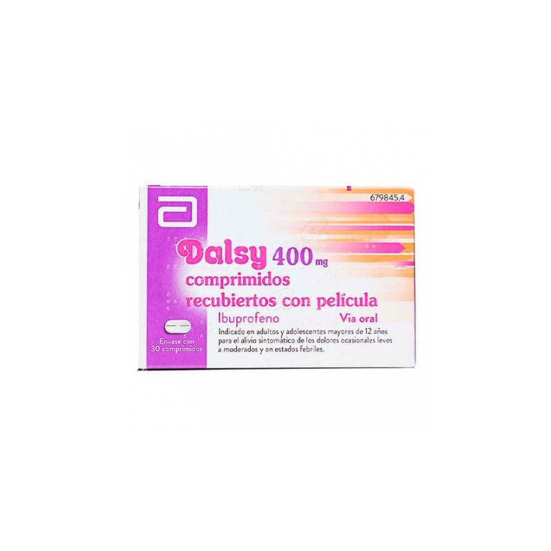 DALSYDOL 400 mg 30 COMPRIMIDOS RECUBIERTOS