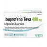 IBUPROFENO TEVA 400 mg 20 CAPSULAS BLANDAS