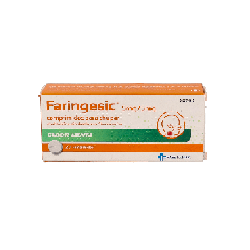 FARINGESIC 5 mg/5 mg 20 COMPRIMIDOS PARA CHUPAR (SABOR MENTA)