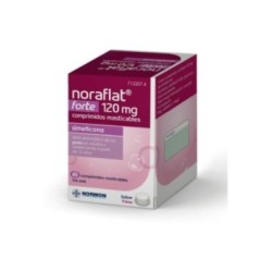 NORAFLAT FORTE 120 mg 40 COMPRIMIDOS MASTICABLES