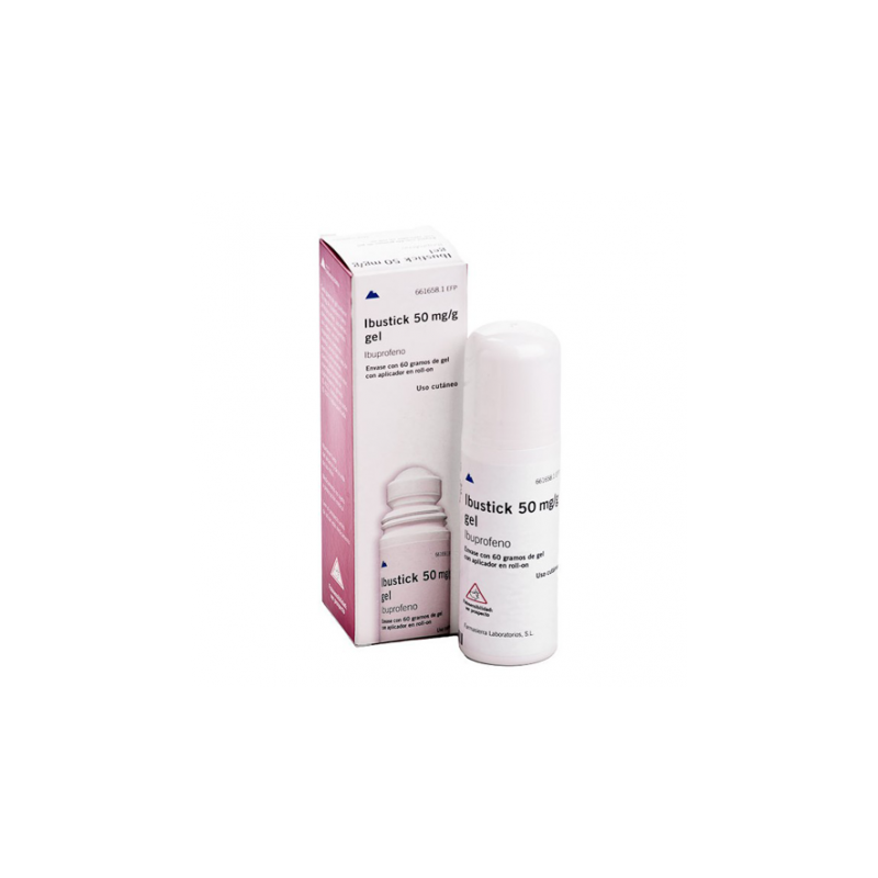 IBUSTICK 50 mg/g GEL CUTANEO 1 TUBO 60 g (CON ROLL-ON)