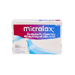 MICRALAX CITRATO/LAURIL SULFOACETATO 450 mg/ml + 45 mg/ml SOLUCION RECTAL 4 ENEMAS 5 ml