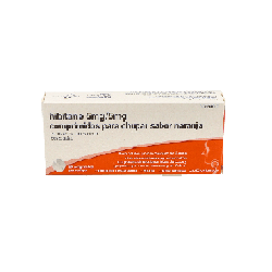 HIBITANE 5 mg/5 mg 20 COMPRIMIDOS PARA CHUPAR (SABOR NARANJA)