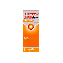 NUROFEN PEDIATRICO 20 mg/ml SUSPENSION ORAL 1 FRASCO 200 ml (SABOR NARANJA)