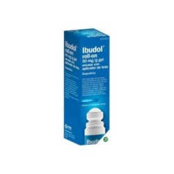 IBUDOL ROLL-ON 50 mg/g GEL CUTANEO 1 TUBO CON APLICADOR DE BOLA 60 g