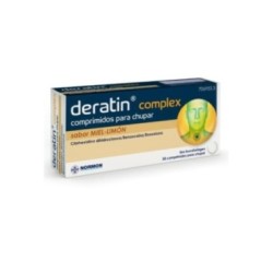DERATIN COMPLEX 30 COMPRIMIDOS PARA CHUPAR (SABOR MIEL-LIMON)