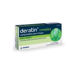 DERATIN COMPLEX 30 COMPRIMIDOS PARA CHUPAR (SABOR MENTA)