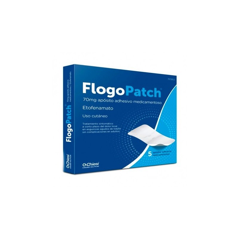 FLOGOPATCH 70 mg 5 APOSITOS ADHESIVOS MEDICAMENTOSOS