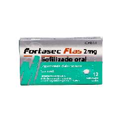 FORTASEC FLAS 2 mg 12 LIOFILIZADOS ORALES