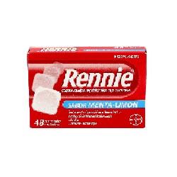RENNIE 680 mg/80 mg 48 COMPRIMIDOS MASTICABLES (CON SACAROSA)