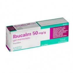 IBUCALM 50 mg/g GEL CUTANEO MENTOLADO 1 TUBO 60 g