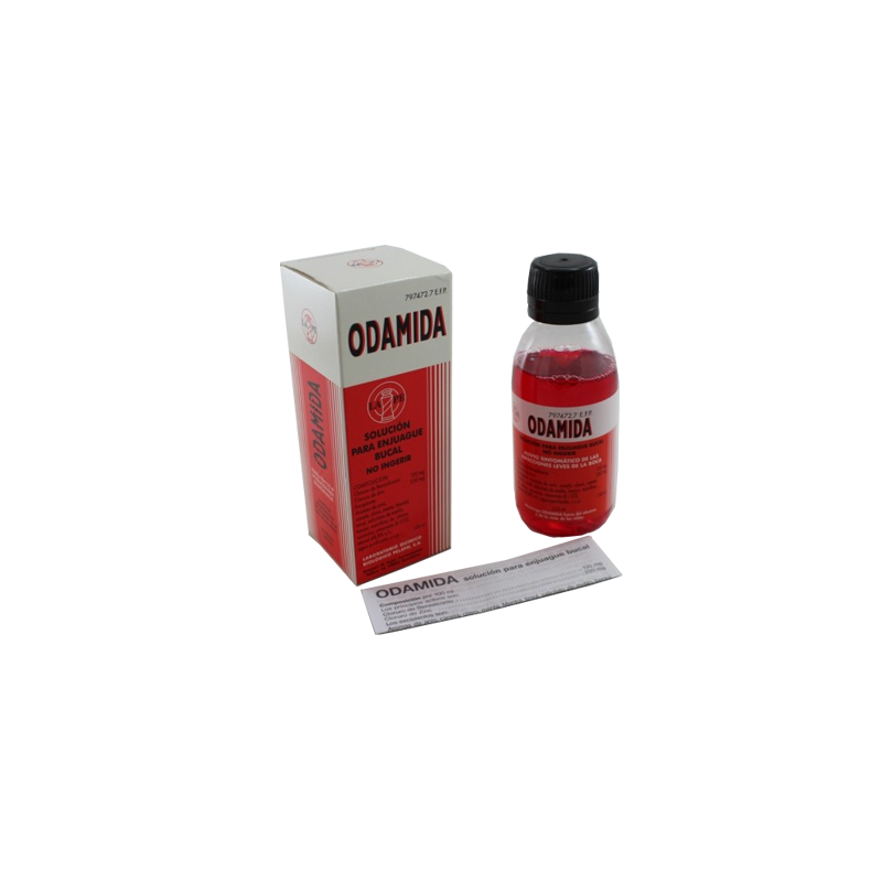 ODAMIDA 1 mg/ml + 2,5 mg/ml SOLUCION BUCAL 1 FRASCO 135 ml