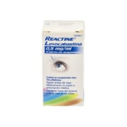 REACTINE LEVOCABASTINA 0,5 mg/ml COLIRIO EN SUSPENSION 1 FRASCO 4 ml