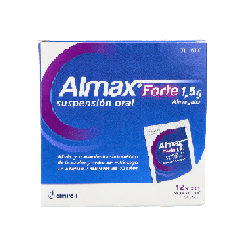 ALMAX FORTE 1,5 g 12 SOBRES SUSPENSION ORAL