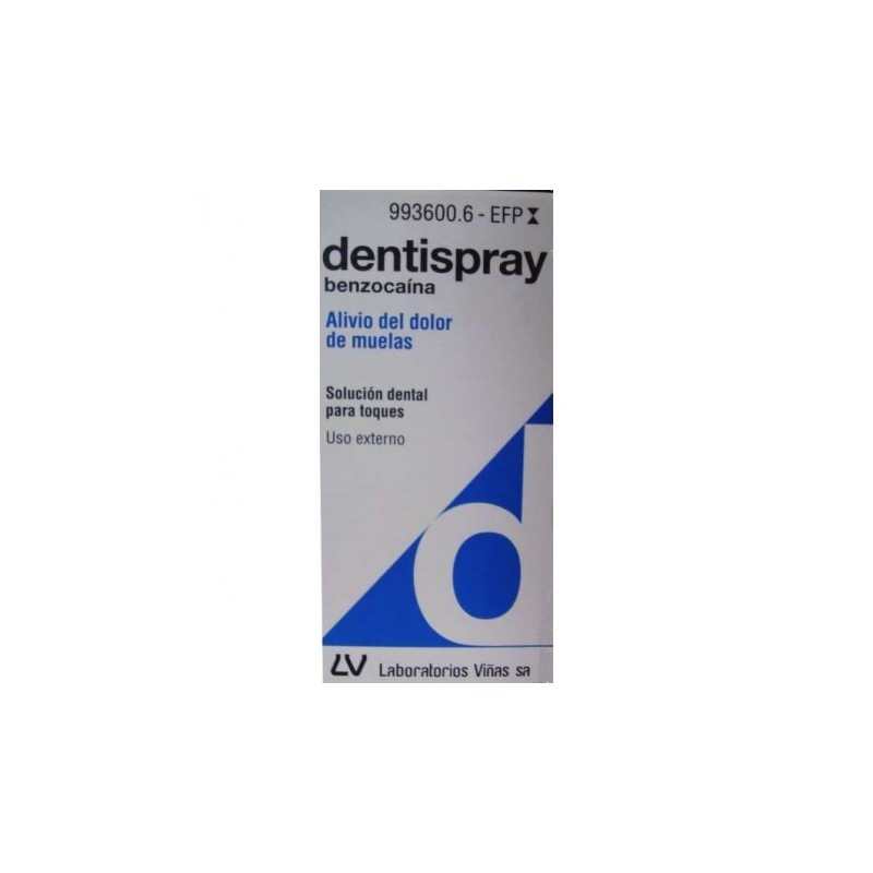 DENTISPRAY 50 mg/ml SOLUCION DENTAL 1 FRASCO 5 ml