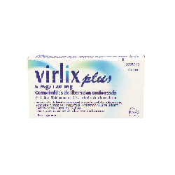VIRLIX PLUS 5 mg/120 mg 14 COMPRIMIDOS LIBERACION PROLONGADA