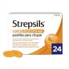 STREPSILS CON VITAMINA C 24 PASTILLAS PARA CHUPAR