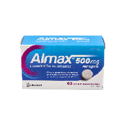 ALMAX 500 mg 48 COMPRIMIDOS MASTICABLES