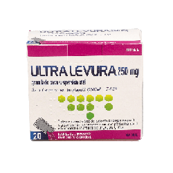 ULTRA-LEVURA 250 mg 20 SOBRES POLVO PARA SUSPENSION ORAL