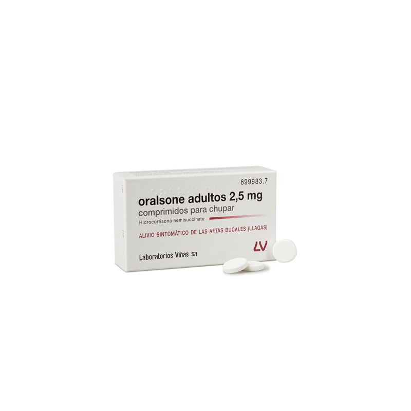 ORALSONE ADULTOS 2,5 mg 12 COMPRIMIDOS PARA CHUPAR