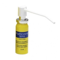 HURRICAINE SPRAY 200 mg/ml SOLUCION PARA PULVERIZACION BUCAL 1 FRASCO 5 ml