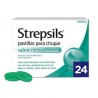 STREPSILS 24 PASTILLAS PARA CHUPAR (SABOR MENTA)