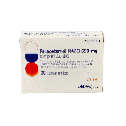 PARACETAMOL MABO EFG 650 mg 20 COMPRIMIDOS