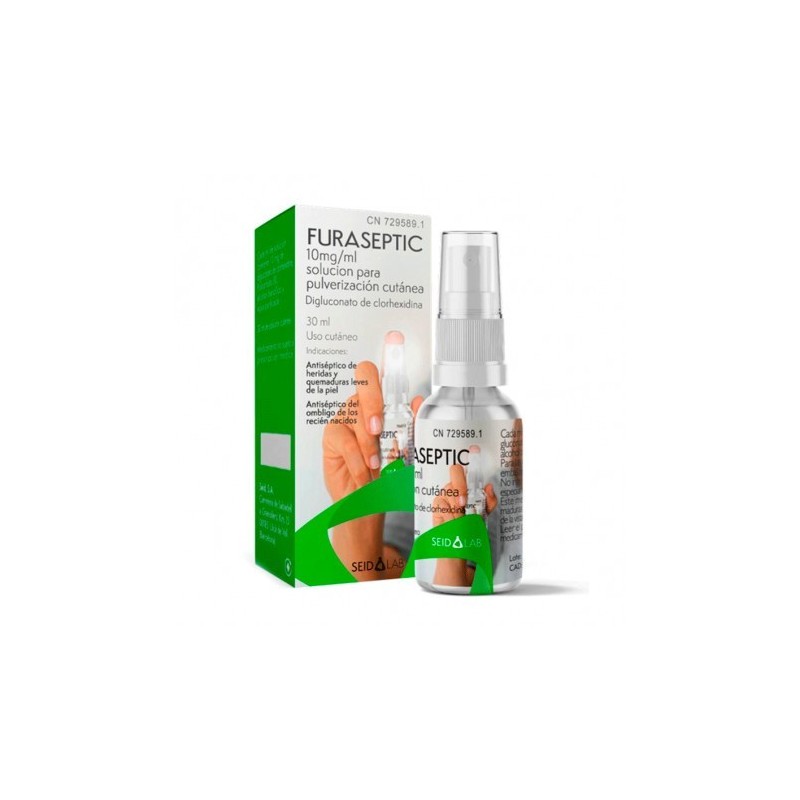FURASEPTIC 10 mg/ml SOLUCION CUTANEA 1 FRASCO 30 ml (CON PULVERIZADOR)