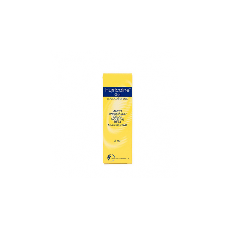 HURRICAINE 200 mg/g GEL BUCAL 1 TUBO 6 ml