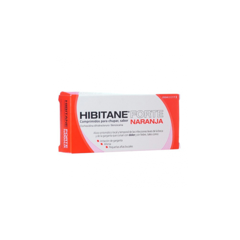 HIBITANE 5 mg/5 mg 20 COMPRIMIDOS PARA CHUPAR (SABOR NARANJA)